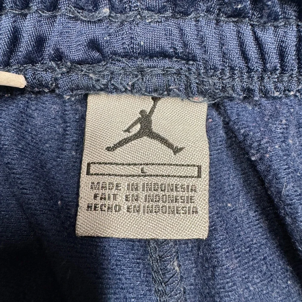 Vintage 2009 Jordan‎ by Nike Wide Leg Track Pants Blue Youth Boys Size L (16/18)
